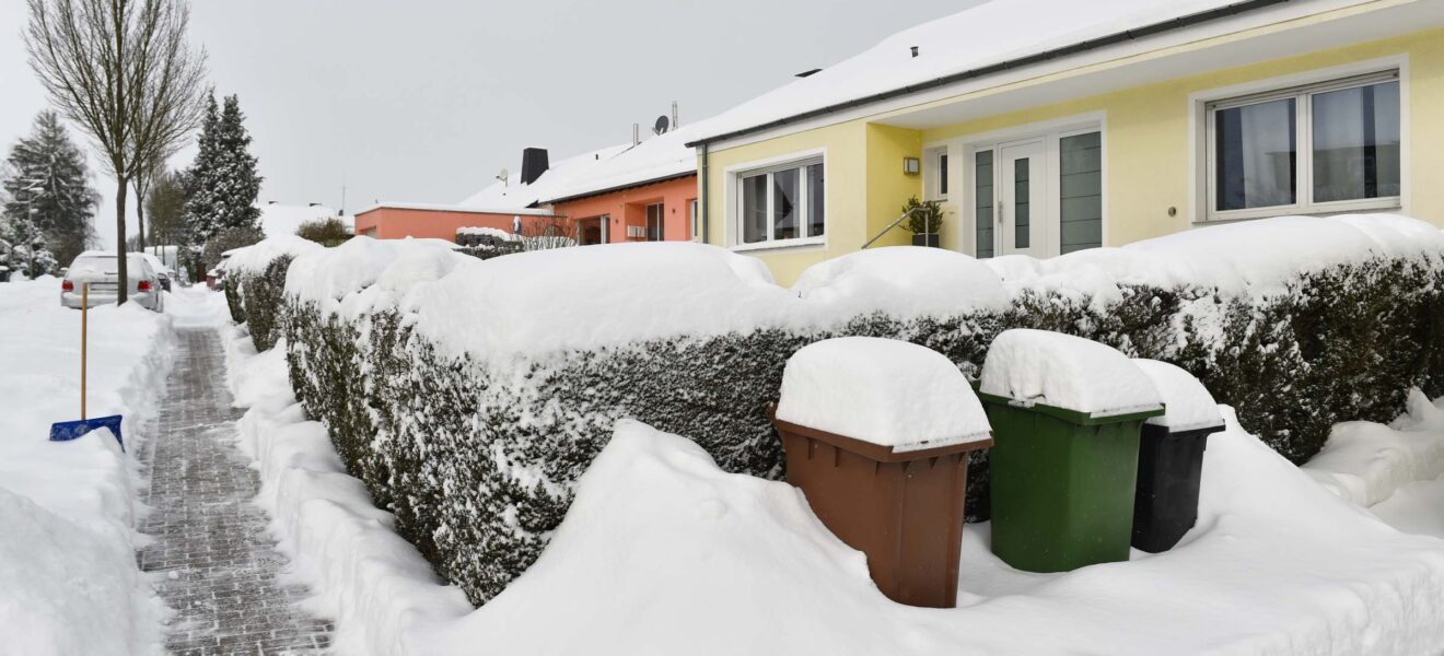 Entsorgungsprobleme im Winter