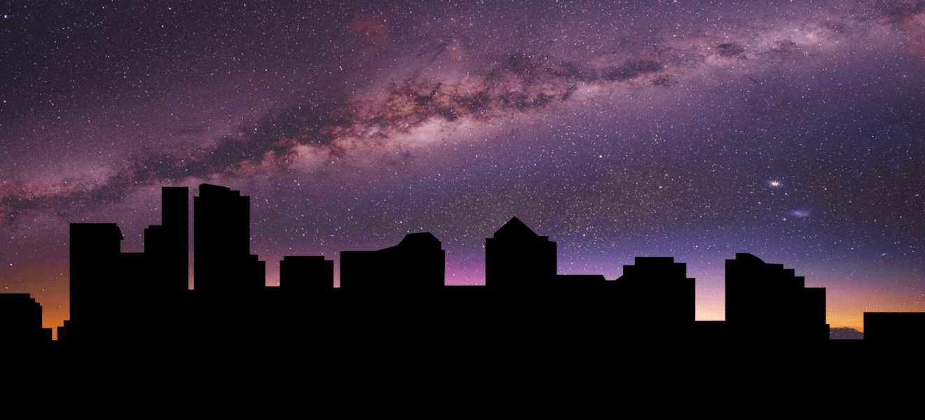 Blackout in einer Stadt