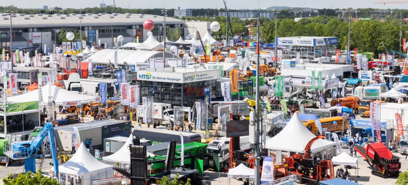 Außengeländer der IFAT 2024