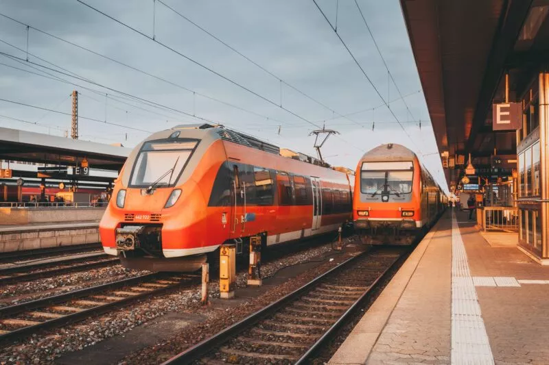 Schnellzug Nutzer Deutschlandticket